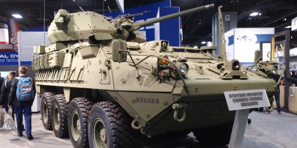 The Army’s Badass New Stryker Fighting Vehicles Are Ready For Their Close Up