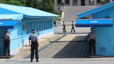 North Korean Soldier Who Defected Used A Vehicle To Escape Under Hail Of Gunfire