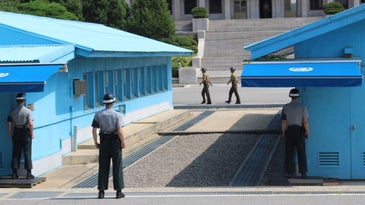 North Korean Soldier Who Defected Used A Vehicle To Escape Under Hail Of Gunfire