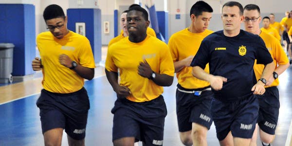 Navy To (Finally) Require Enlistees To Pass A Run Before Boot Camp