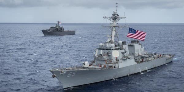 Finally, A 7th Fleet Destroyer Mishap That Wasn’t The Navy’s Fault