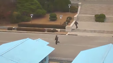 Newly Released Video Shows North Korean Soldier’s Dramatic Escape Across Border