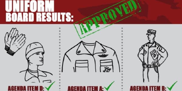 The Marine Corps Uniform Board Just Unveiled A Few Changes