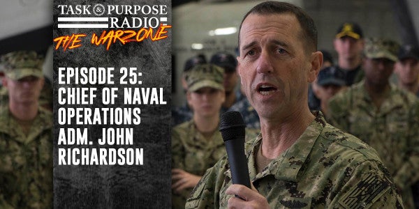 The Navy’s Top Admiral Opens Up About North Korea, The New Slogan, And Pepper Spray