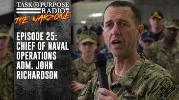 The Navy’s Top Admiral Opens Up About North Korea, The New Slogan, And Pepper Spray