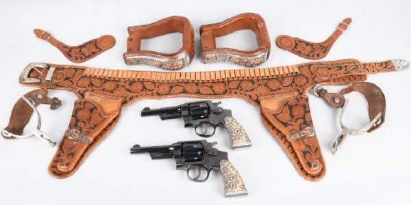 John Wayne’s Revolvers And An Arsenal Of Historic Firearms Are Up For Auction