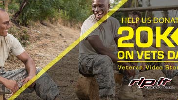 Help Rip It Give $20,000 Away On Veterans Day
