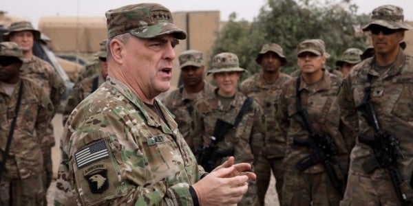 Reports: Trump Will Nominate Army Gen. Mark Milley As Next Chairman Of The Joint Chiefs Of Staff