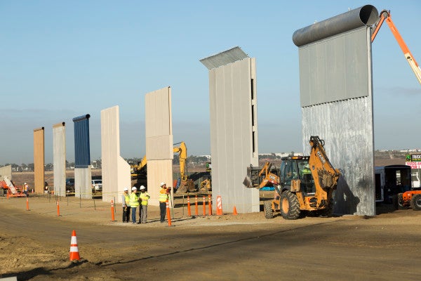 DHS: We Love Wall. Wall Good. Building Wall Quickly