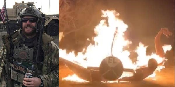 ‘He Was A Warrior’ — Watch Airmen Hold An Emotional Viking Funeral For Fallen Combat Controller Dylan Elchin
