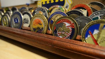 The Number Of Challenge Coins That Are Passed Out Is Too Damn High