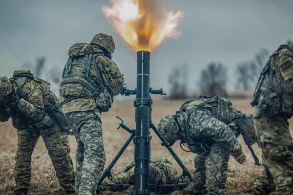 We Salute The Public Affairs Officer Who Simply Tagged This Photo As ‘Fire Mortar Boom’