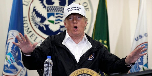 Trump May Raid Army Corps Of Engineers Puerto Rico Hurricane Recovery Funds To Build Border Wall