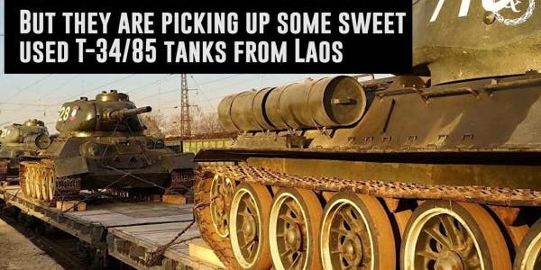 Russia Just Picked Up Some Used T-34 Tanks
