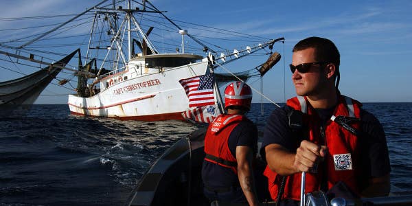 Boat Captain Radios Coast Guard: ‘We Appreciate You Guys Being There Without Pay’