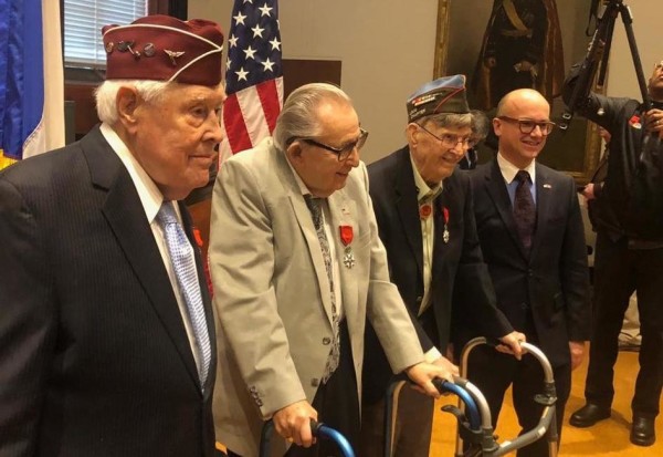 France Bestows Its Highest Honor On 3 American WWII Veterans