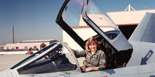 The Navy Is Flying Its First Ever All-Female Missing Man Formation To Honor A Trailblazing Aviator