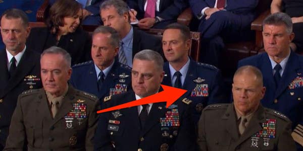 National Guard general admits his ribbons were upside down during State of the Union