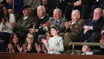 3 World War II veterans attended the State of the Union. Here are their incredible stories