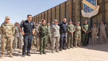 Troops are withdrawing from the US-Mexico border. Not the Arizona National Guard