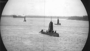 That time Navy submarines steamed up the Mississippi River for Mardi Gras