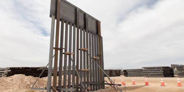 Trump claims border wall is under construction ‘right now’ using fence repair footage from 5 months ago