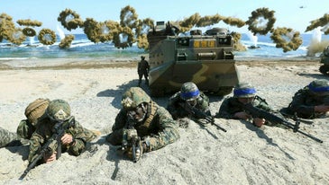 US-South Korea military exercises used to involve thousands of troops. Now it's officers in front of computers