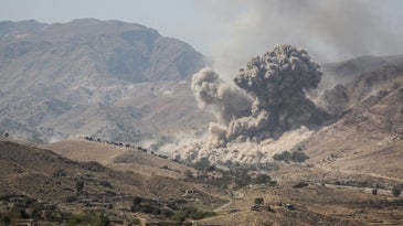 US airstrike kills five Taliban fighters amid Afghanistan withdrawal