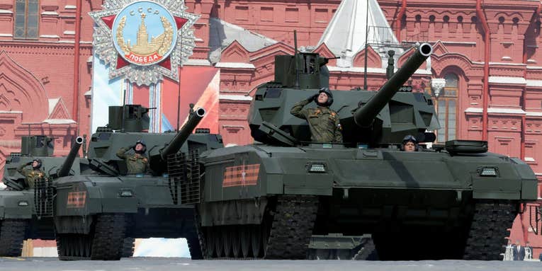 Russia is installing toilets in the wildly expensive T-14 Armata battle tanks it can’t afford