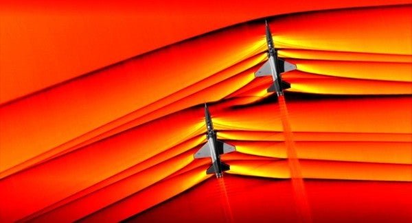 These groundbreaking photos of Air Force jets creating supersonic shockwaves are trippy as hell