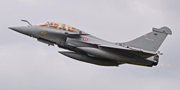 A civilian was ejected from a French fighter jet during takeoff