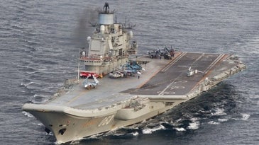 Russia may finally put its godawful sh*theap of an aircraft carrier out of its misery