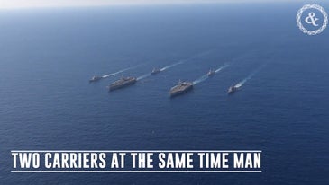 The US is doing two carriers at the same time in the Mediterranean to send a message to Russia