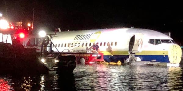 ‘A miracle’ — All 143 survive after jet skids off runway into a river at NAS Jacksonville