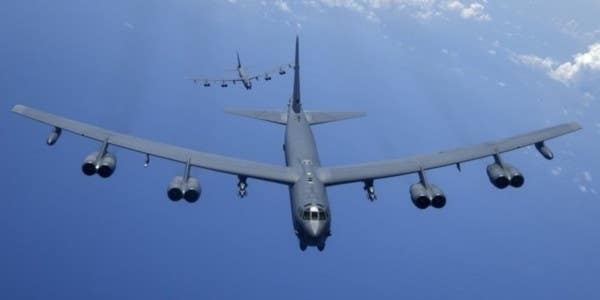 US B-52 bombers just rolled up in the Middle East in a message to Iran