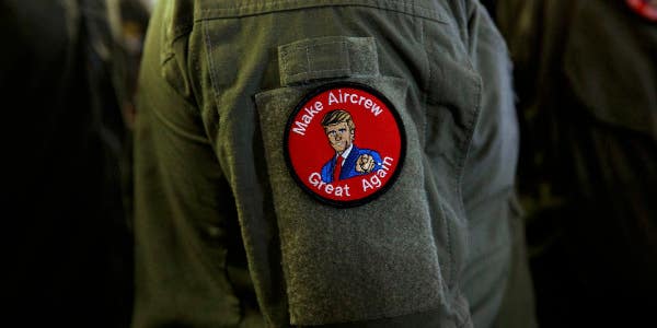 The Navy is investigating sailors for rocking ‘Make Aircrew Great Again’ patches during Trump’s Japan visit