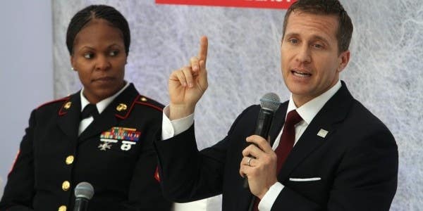 The Navy’s top officer isn’t happy about Eric Greitens return to the ranks