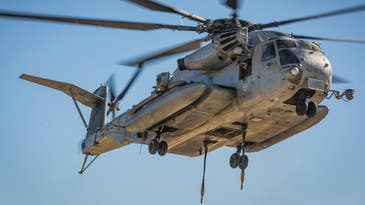 Helicopter catches fire during training flight near Marine Corps Air Station Miramar
