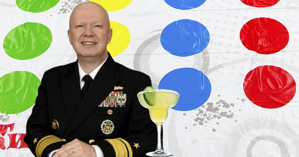 Naval War College president under investigation for allegedly turning his office into a margarita-fueled Twister zone
