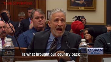 Watch an emotional Jon Stewart shame Congress for failing 9/11 first responders