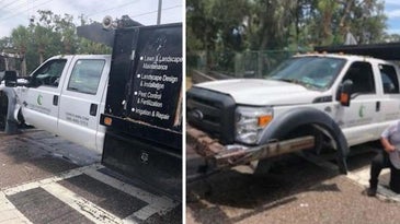 Florida man arrested for ramming main gate at Mayport Naval Station with stolen dump truck