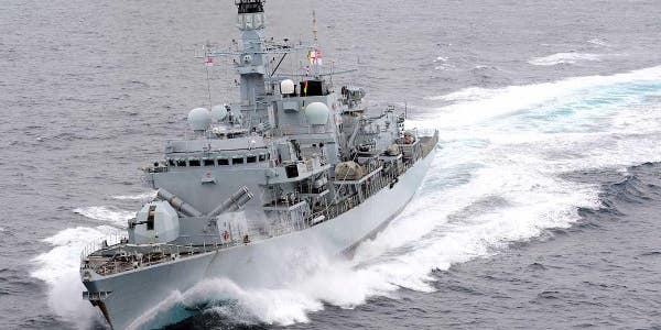 British warship wards off Iranian ‘harassment’ of oil tanker in the Gulf, US officials say