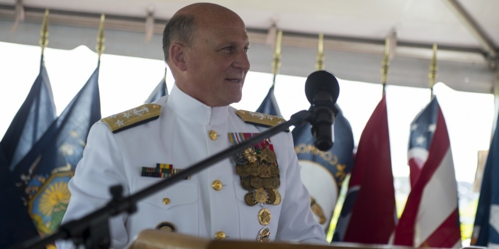The Navy’s top officer had heart surgery last month for a ‘pre-existing’ medical issue