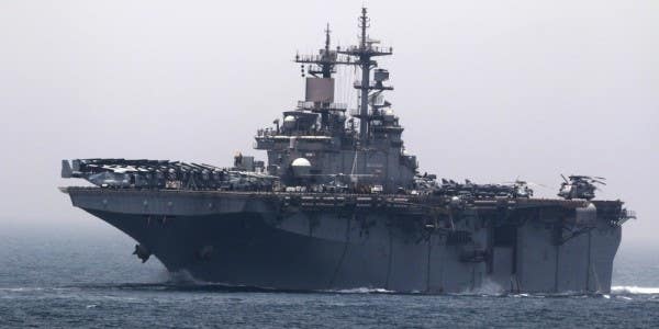 USS Boxer shoots down Iranian drone as the US and Iran edge closer to conflict