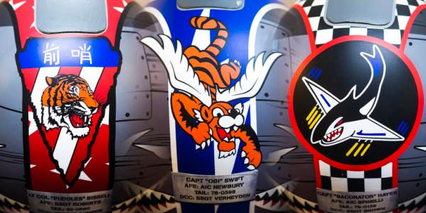 ‘This is pretty awesome’ — A-10 pilots print out custom helmet decals of their squadron patches