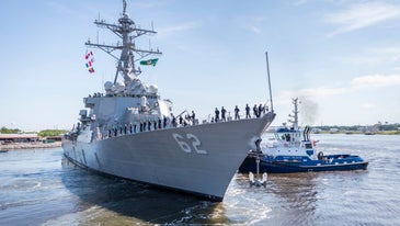 Three years after fatal collision, the USS Fitzgerald rejoins the fleet