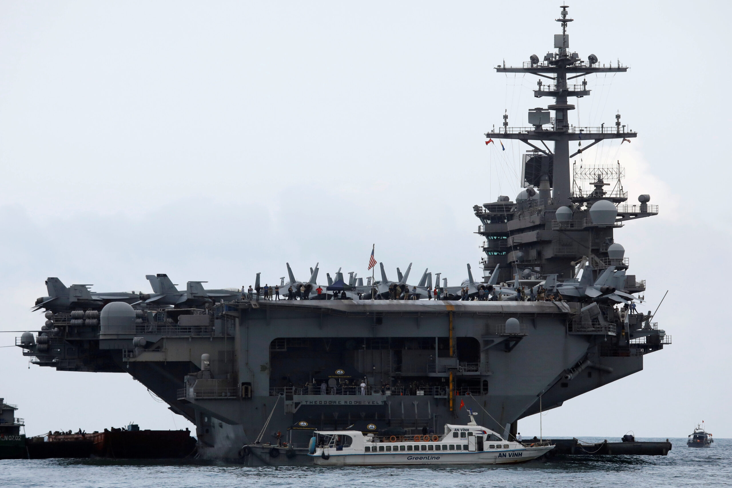 Missing sailor from the USS Theodore Roosevelt declared dead