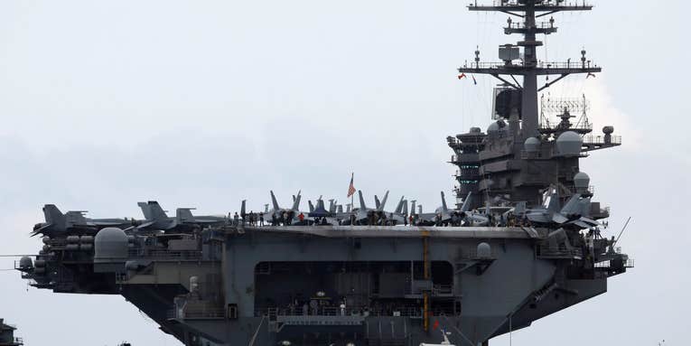 5 sailors test positive for COVID-19 after returning to the USS Theodore Roosevelt from isolation