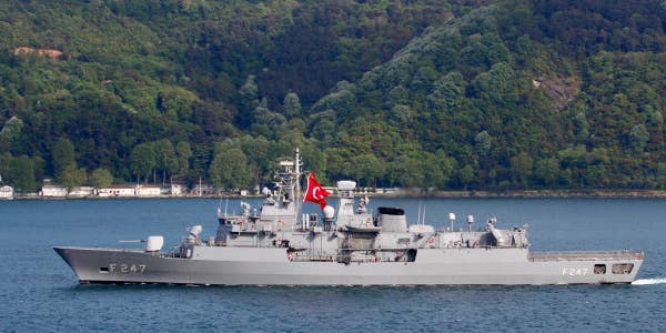 Greek and Turkish warships involved in ‘mini collision’ amid tensions in the Mediterranean