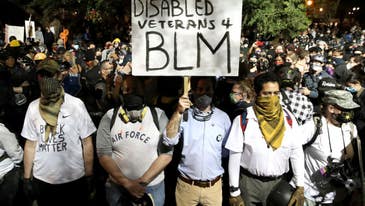 ACLU sues Trump administration alleging illegal arrests of veterans and other protesters in Portland
